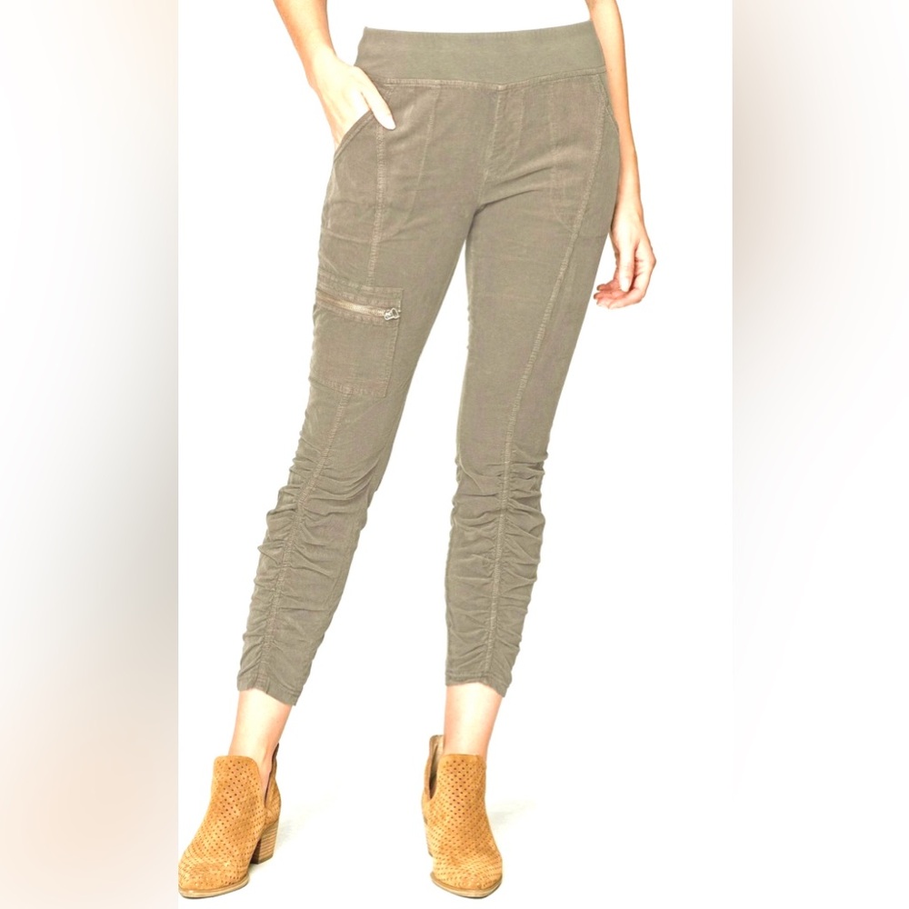 XCVI Soft Corduroy Malanda Pants, Hillside Green